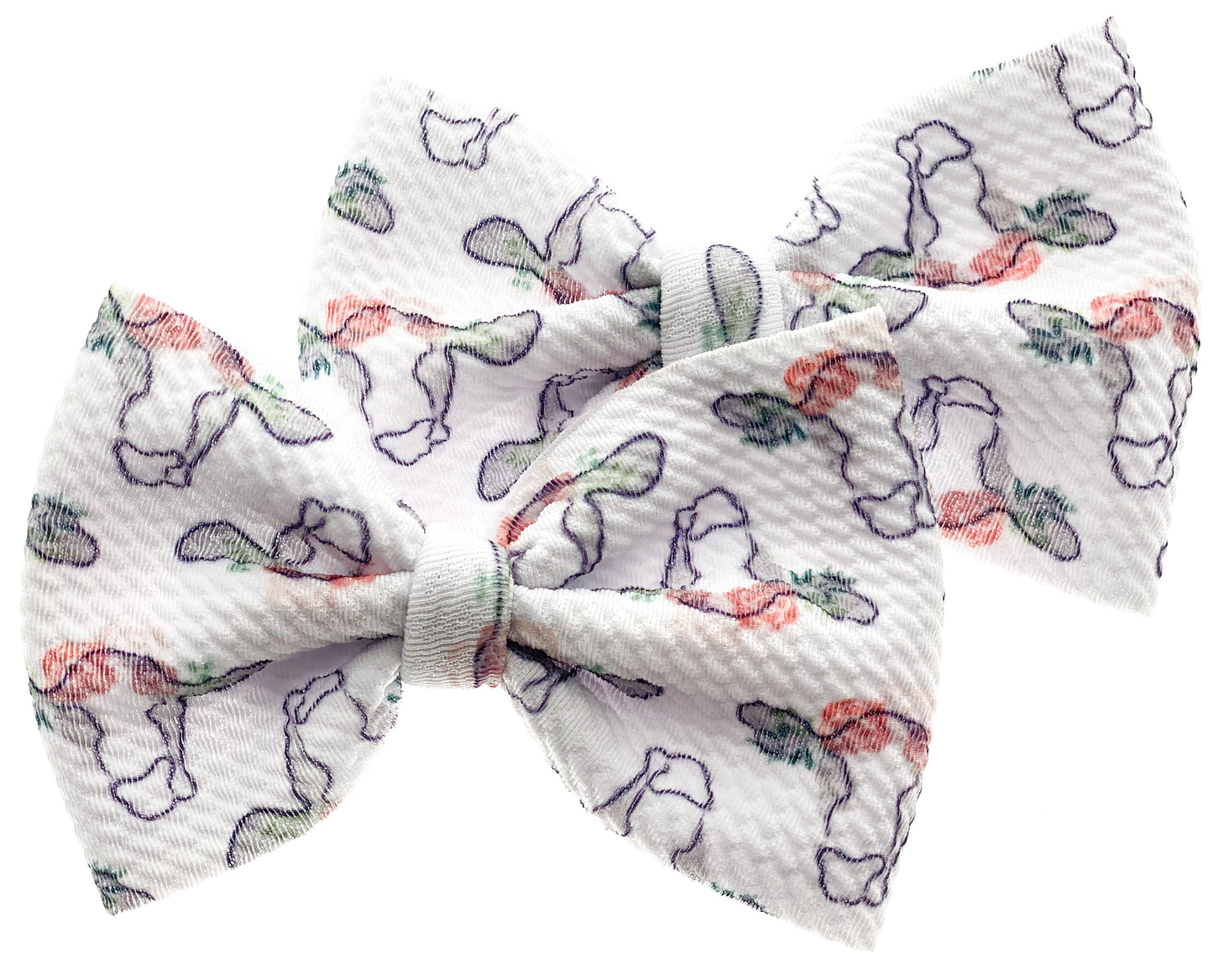 Watercolor Cow Piggies