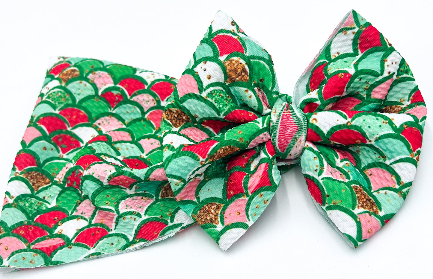 Mermaid Kisses & Christmas Wishes Head Wrap