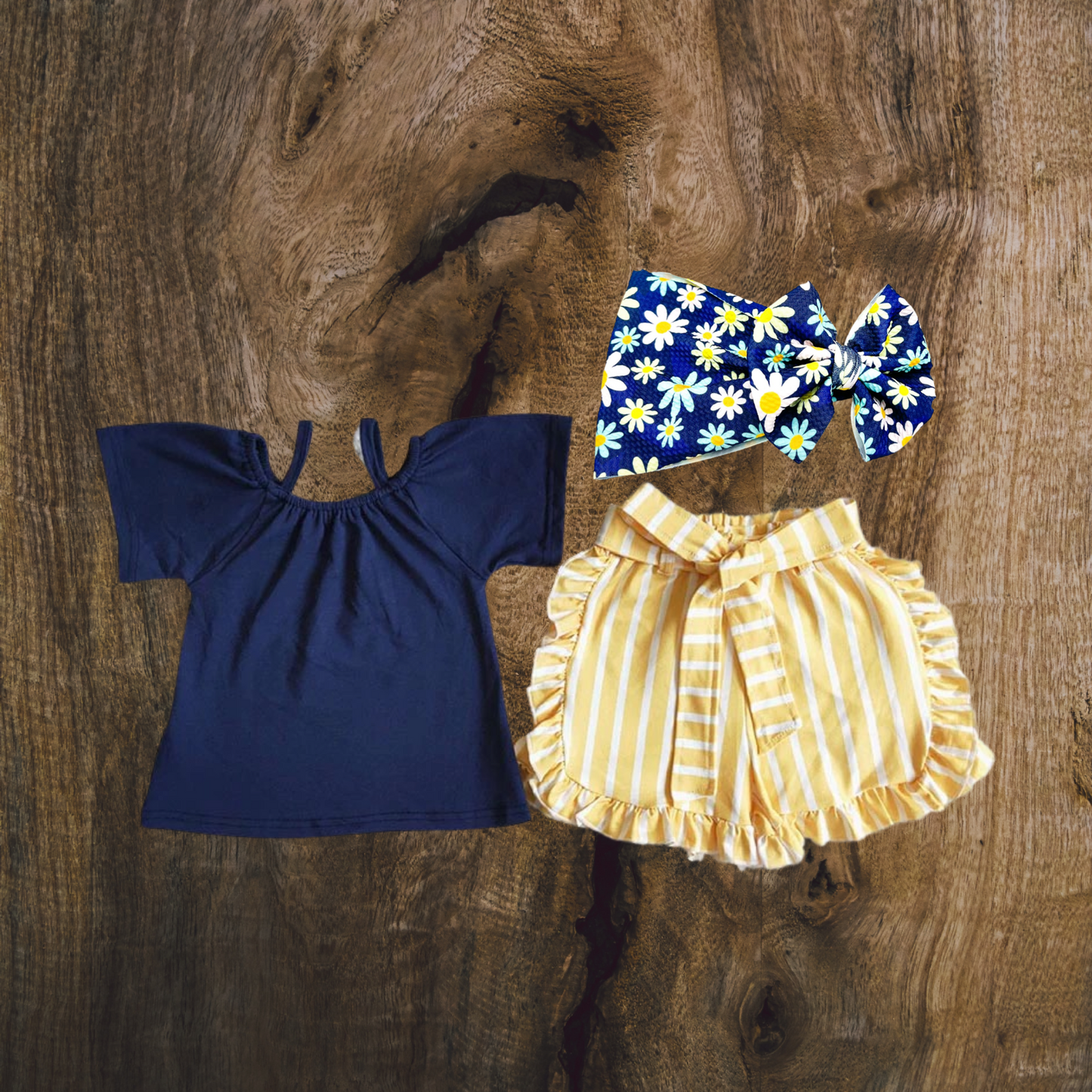 Summertime Stripes Short Set