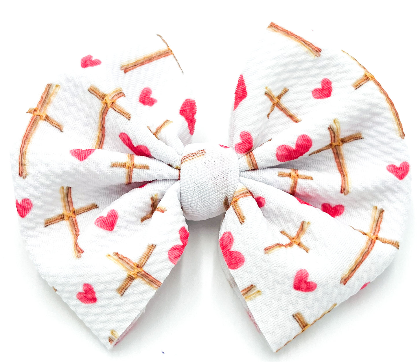 Jesus Loves Me Bullet Bow