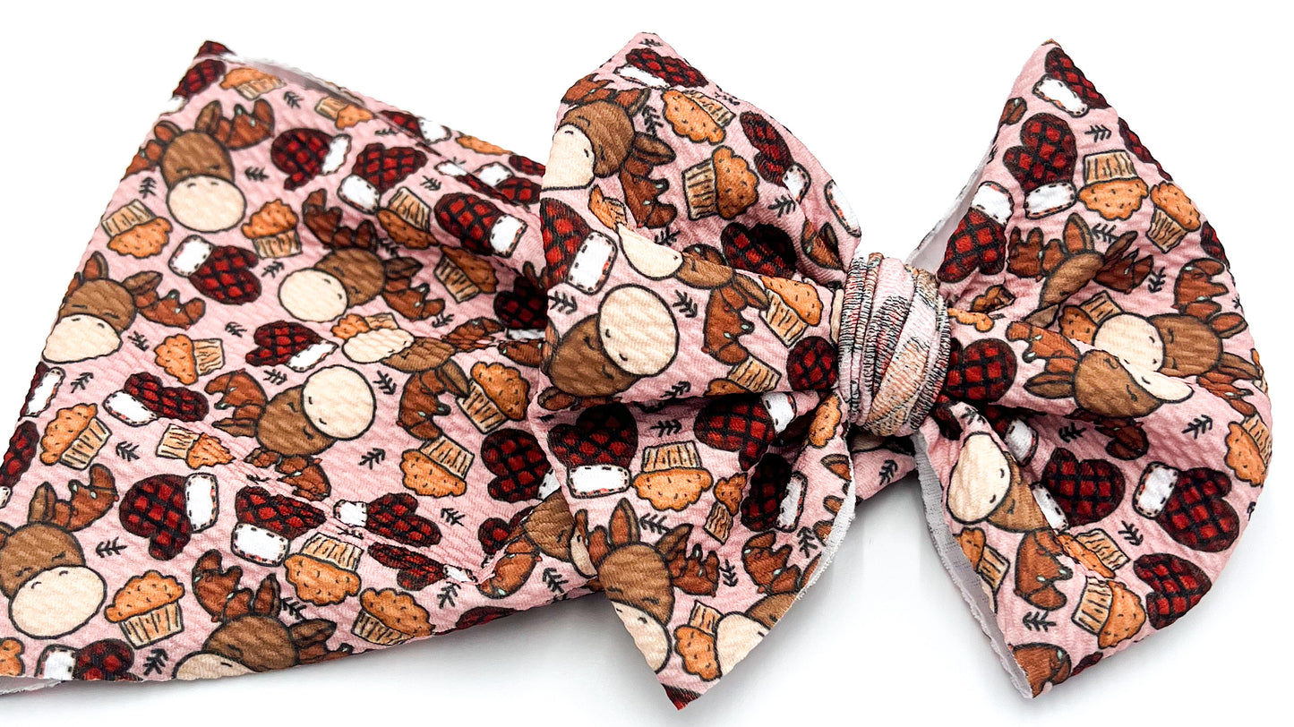 Merry Moose Head Wrap