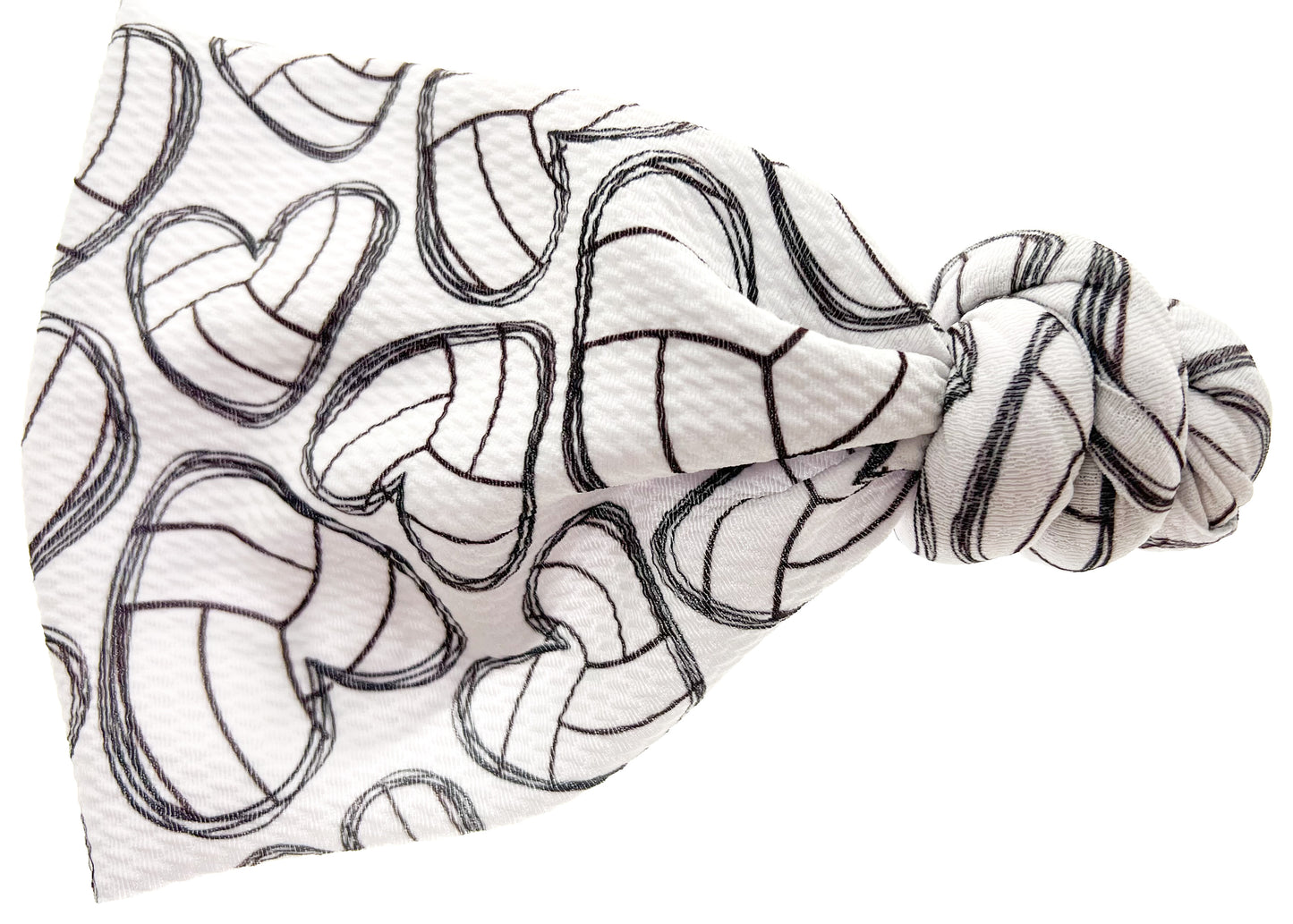 Bump, Set, Spike Top Knot