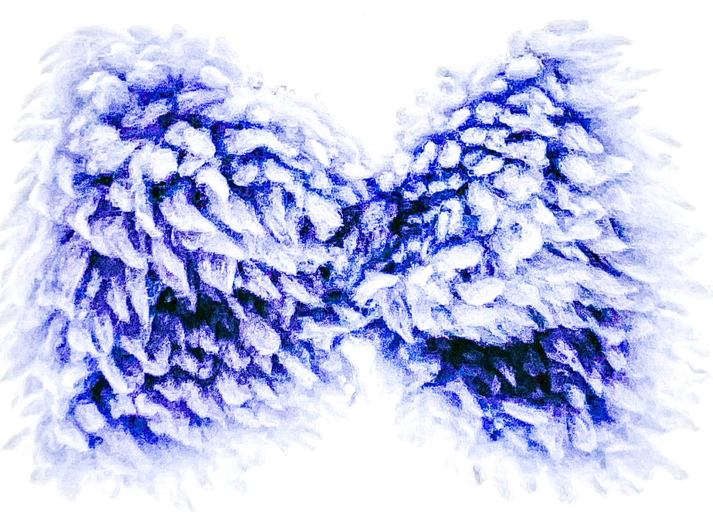 Denim Blue Sherpa Mini