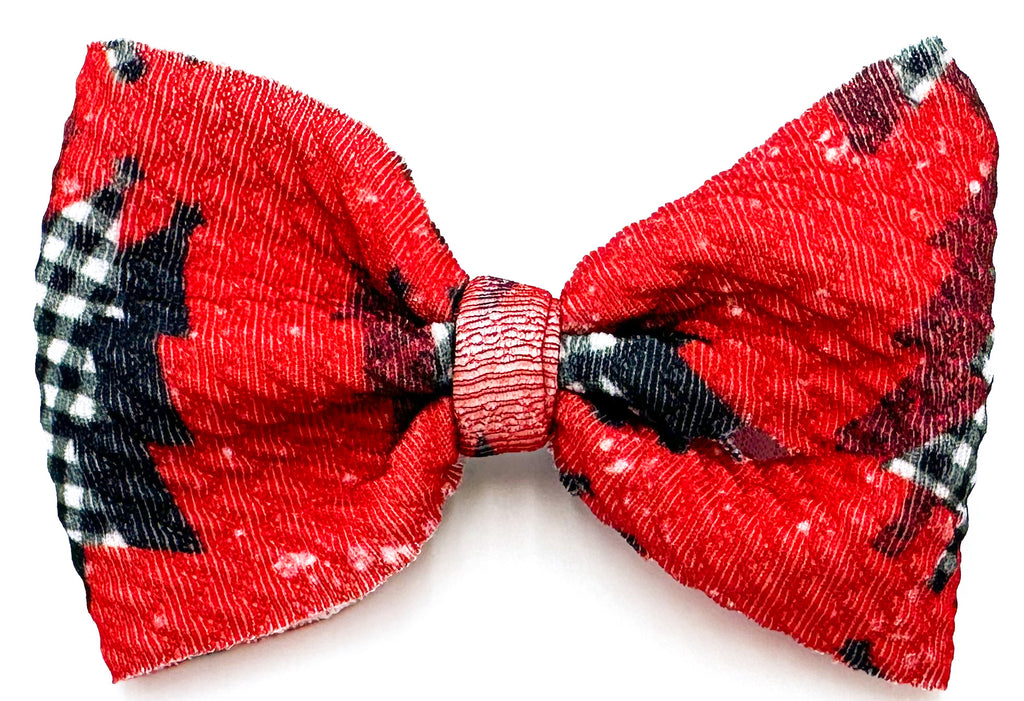 Lumber Jack Trees Mini Jett + Jax Bows