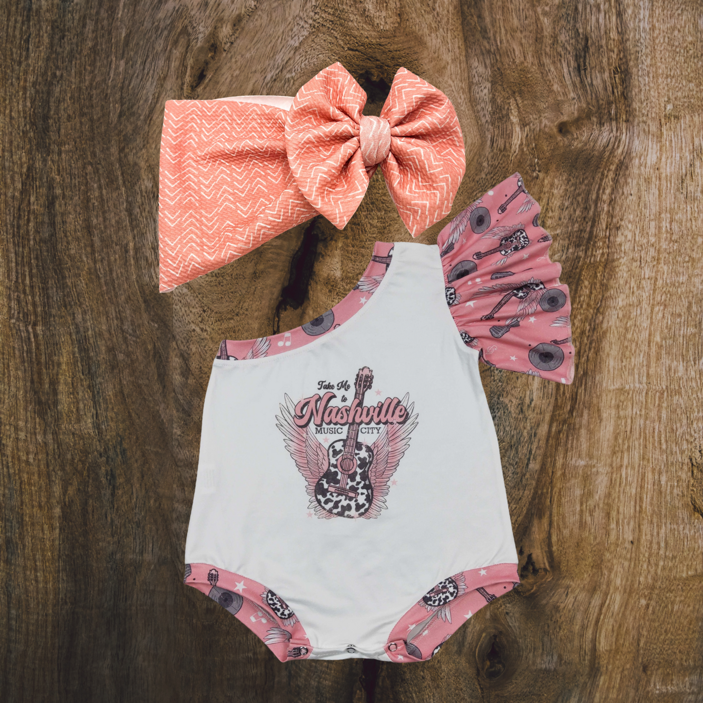Take Me To Nashville Bodysuit Romper