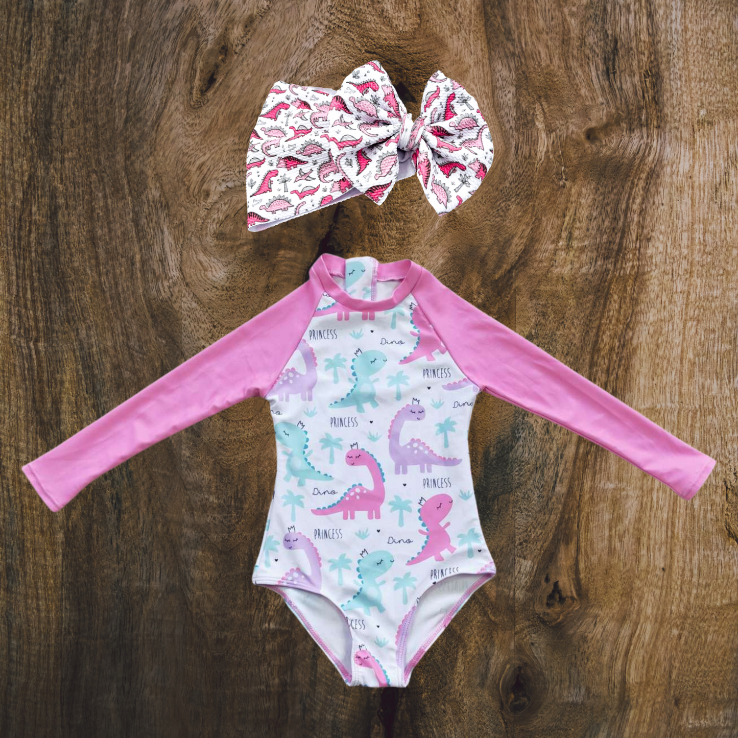 Dino Princess Swim Suit