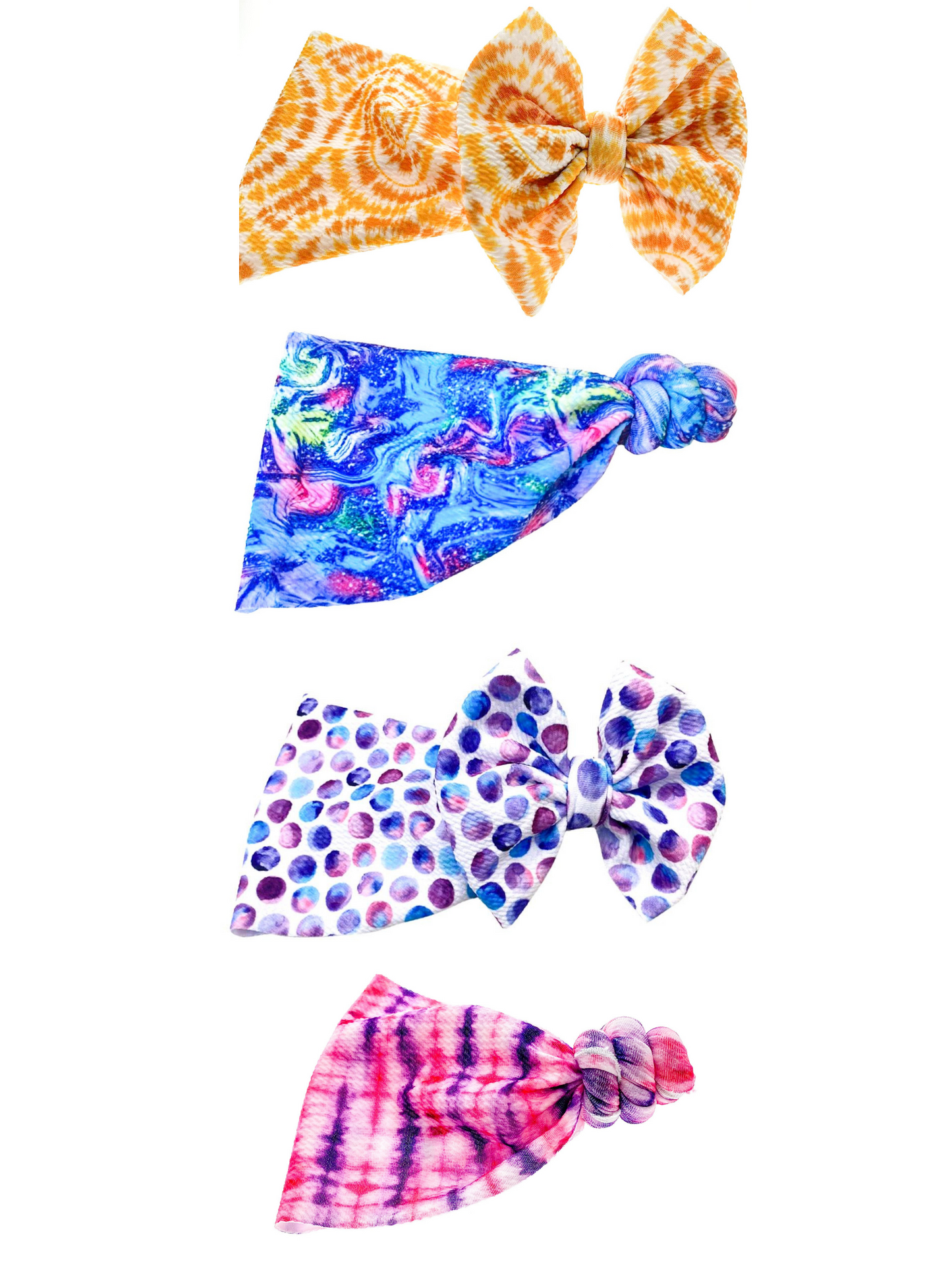 Abstract Head Wrap & Top Knot Mystery Bag