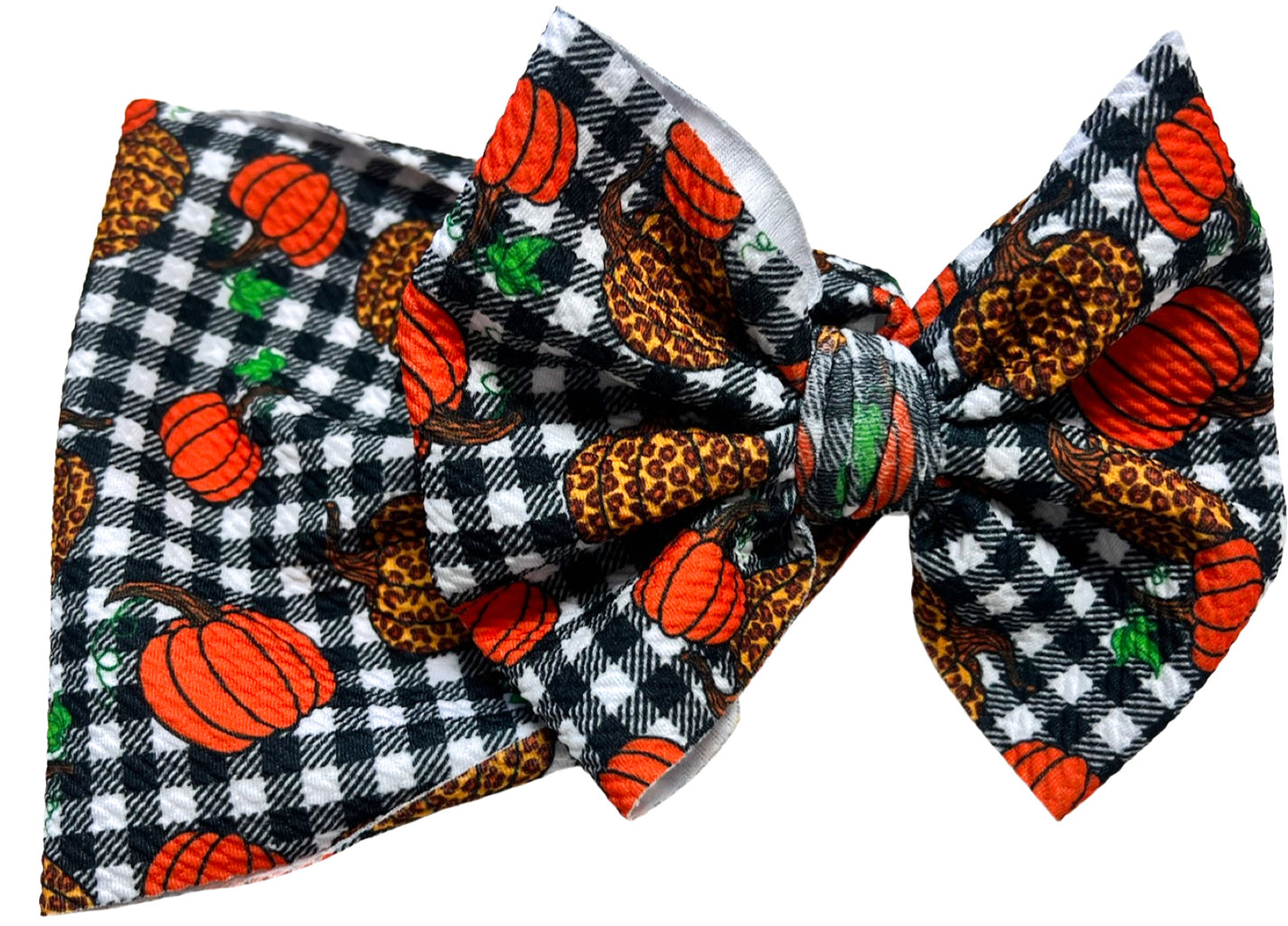 Pumpkin Patch Blanket Head Wrap