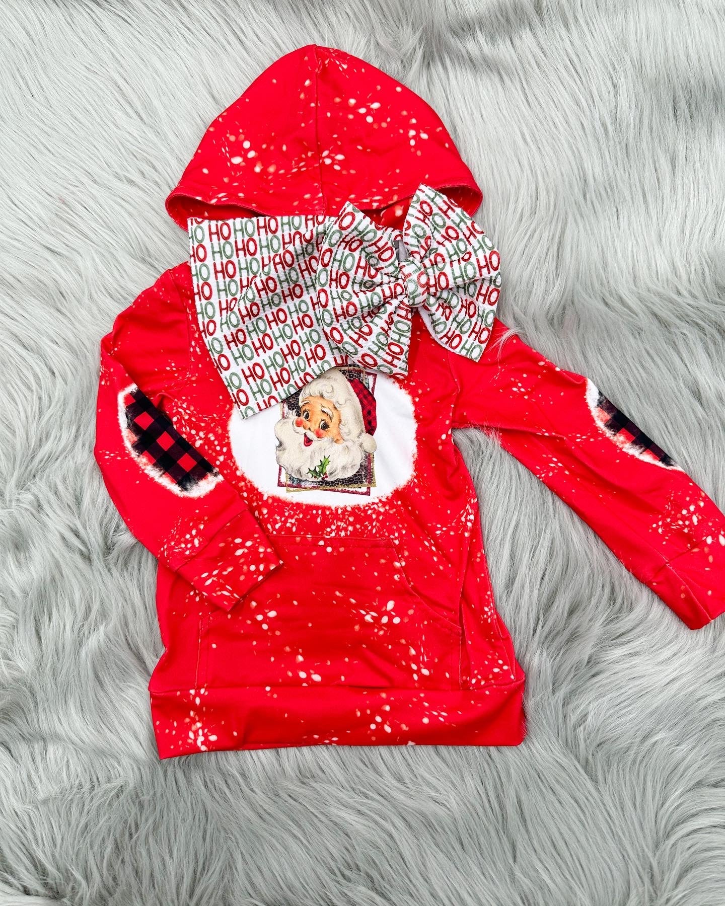 Old Fashioned Santa Hoodie