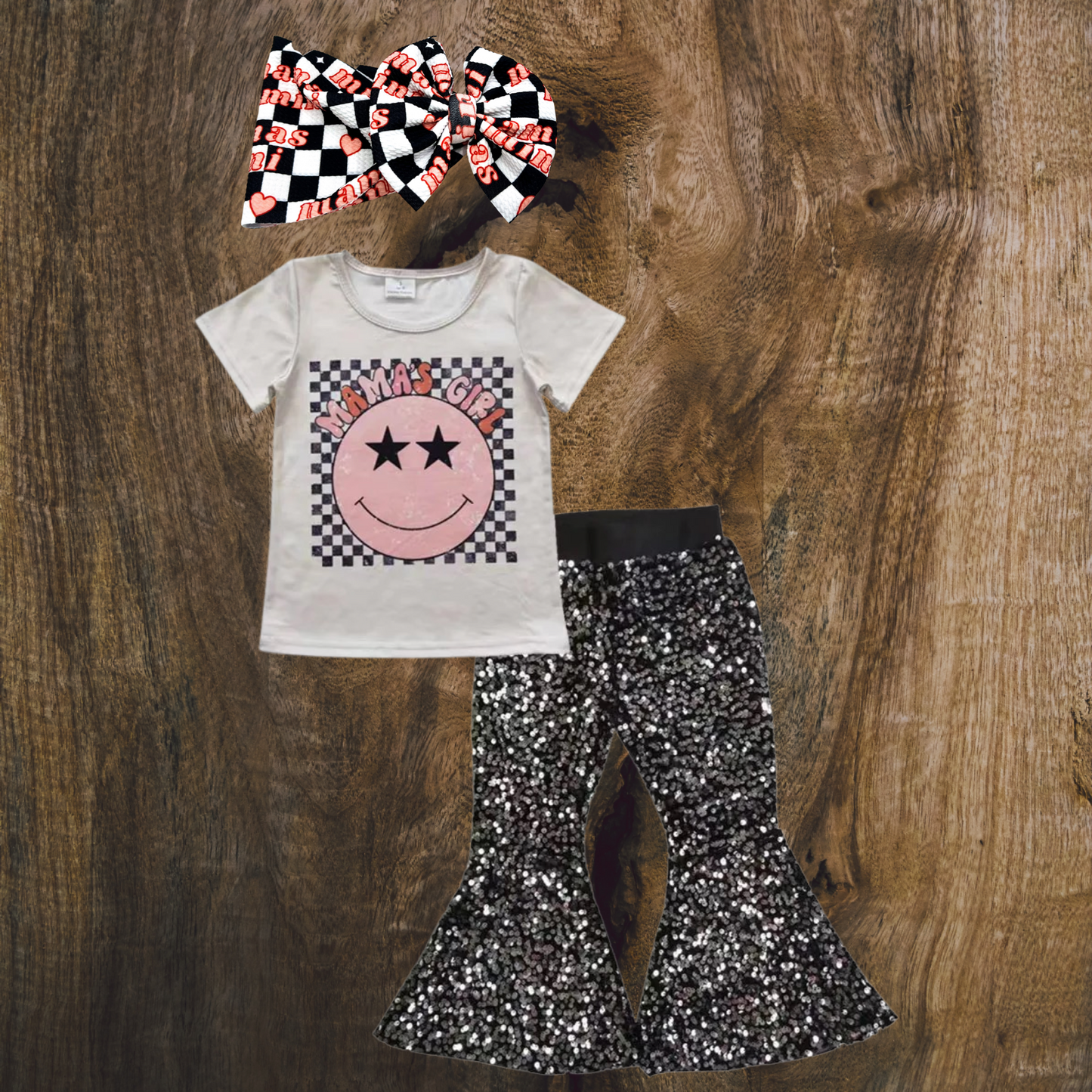 Mama's Smiley Girl Set