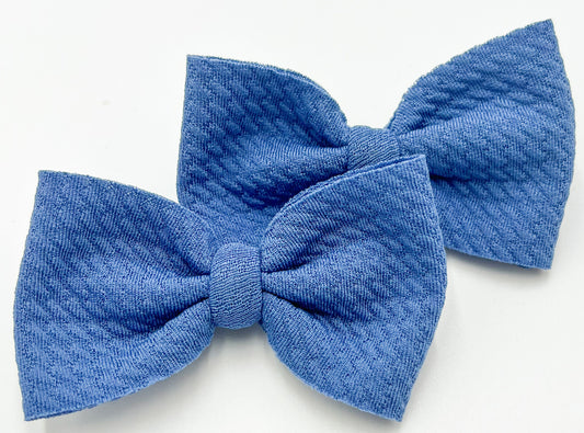 Deep Ocean Blue Mini Piggies