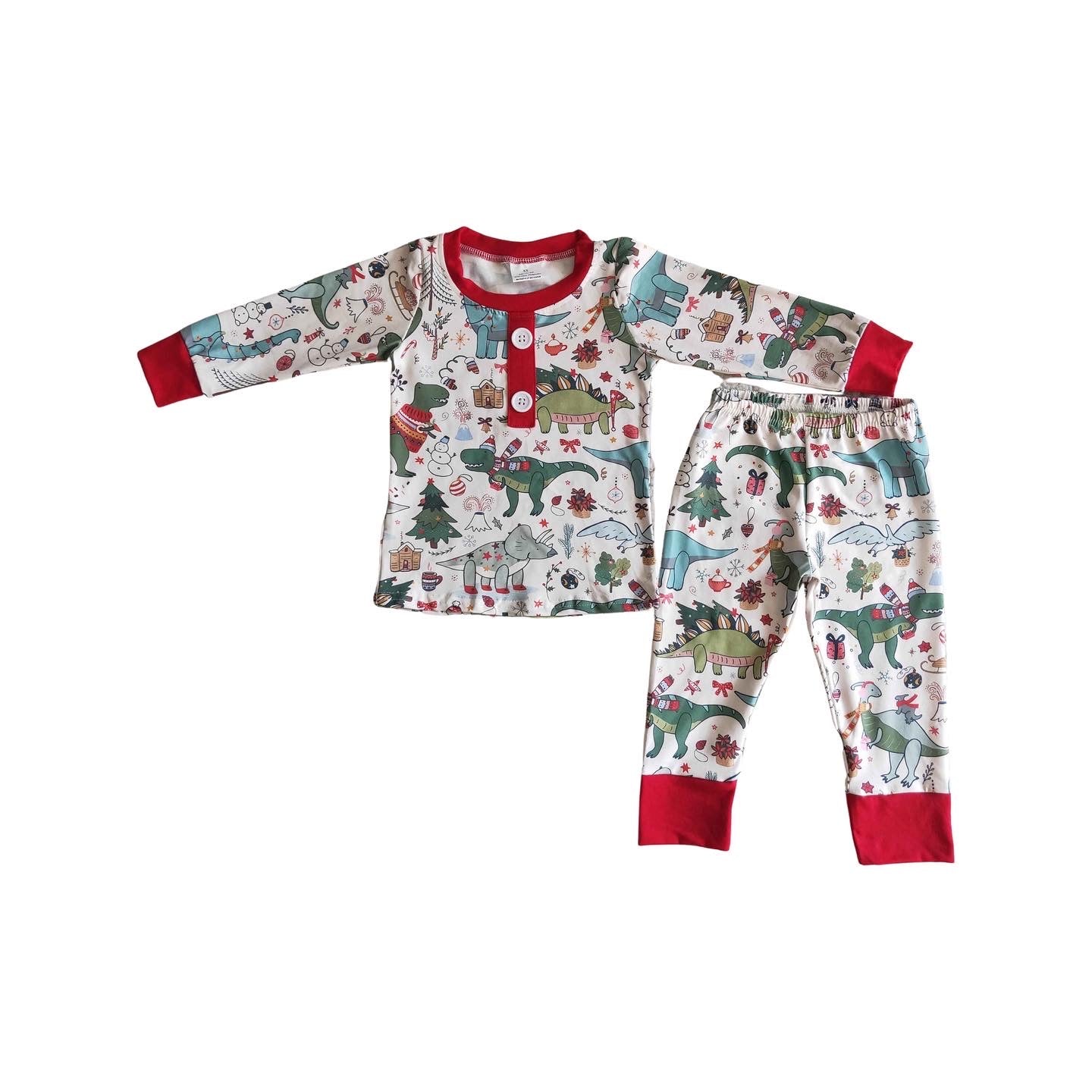 Christmas Tree Rex Jammies