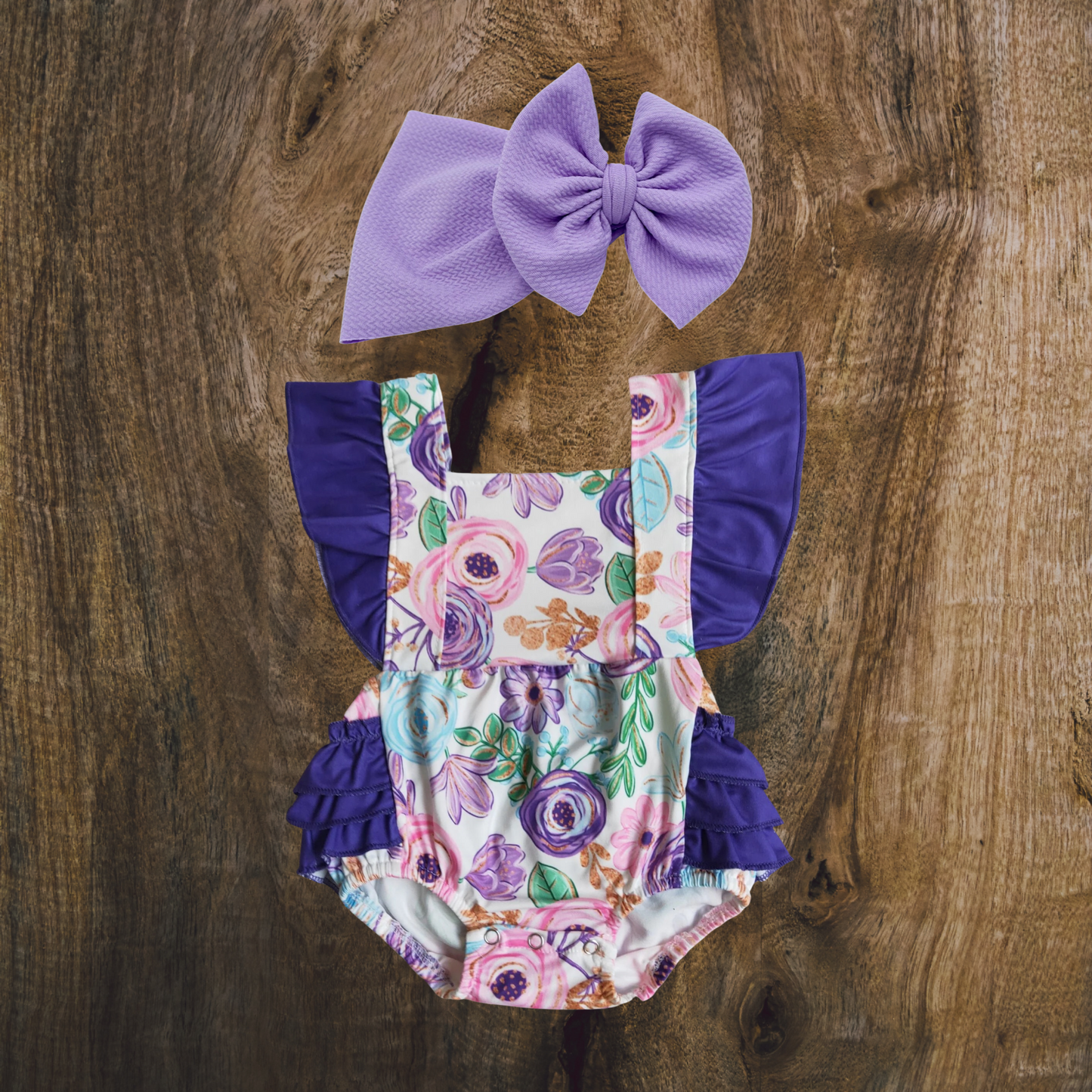 Spring Floral Romper