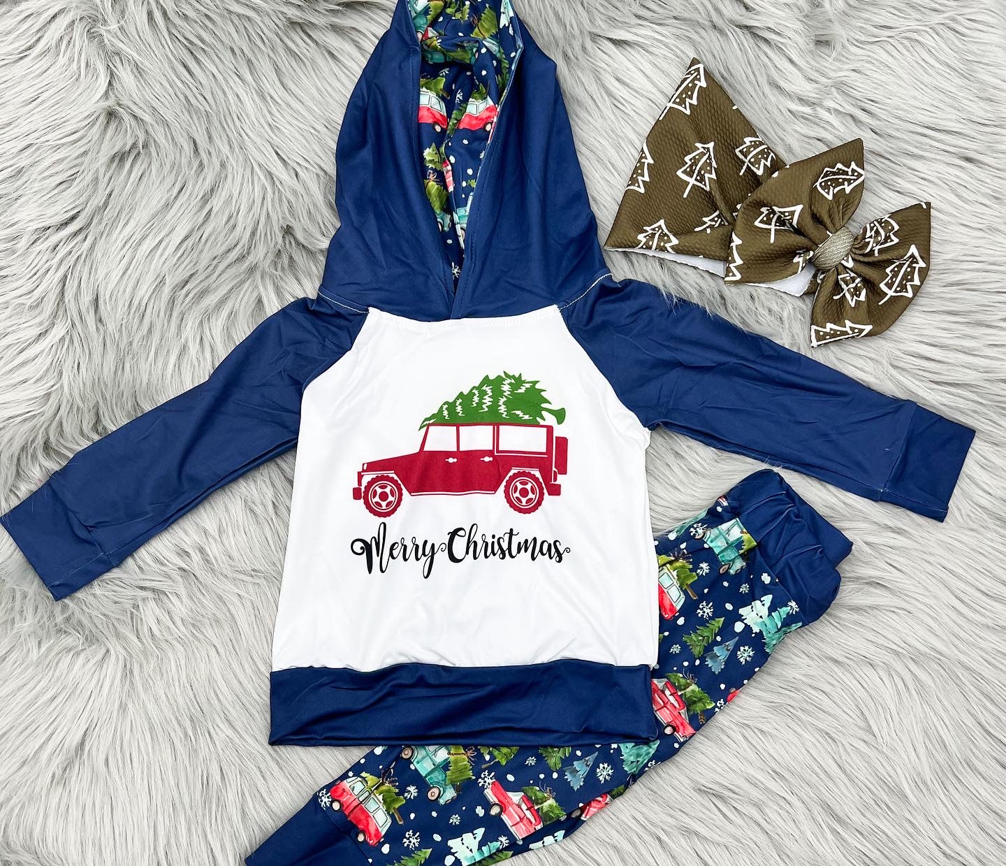 Merry Christmas Truck Lounge Set