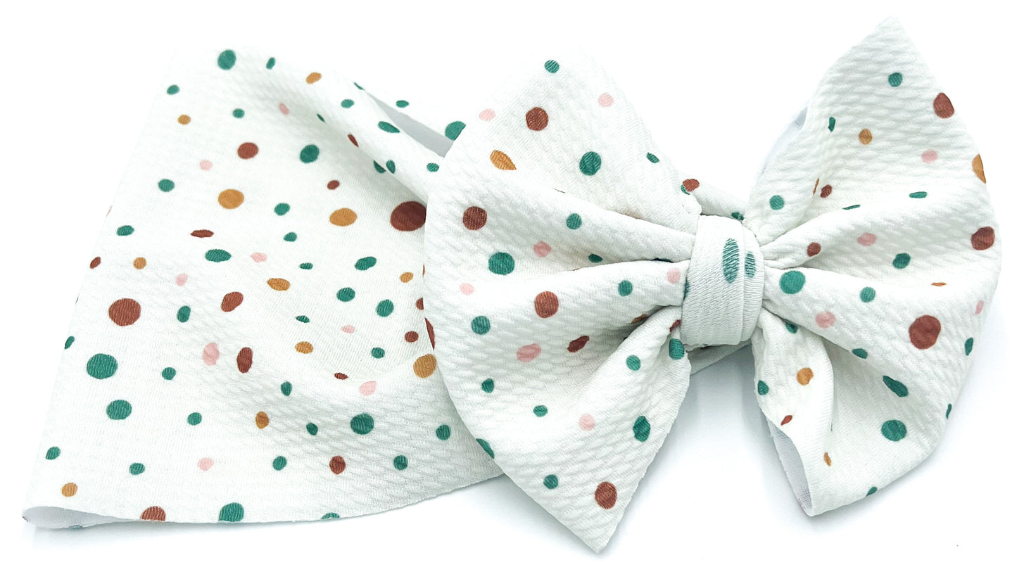 Polka Spots Head Wrap