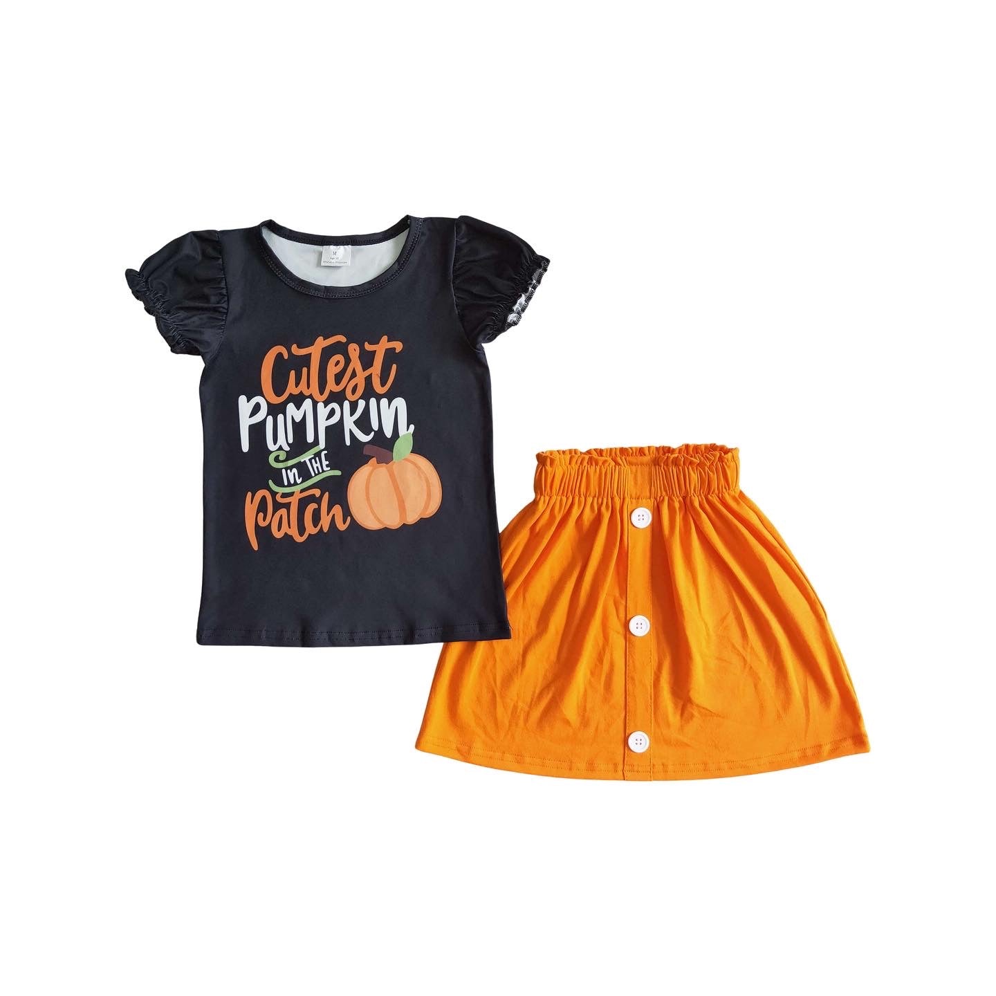 Cutest Pumpkin Skirt Set