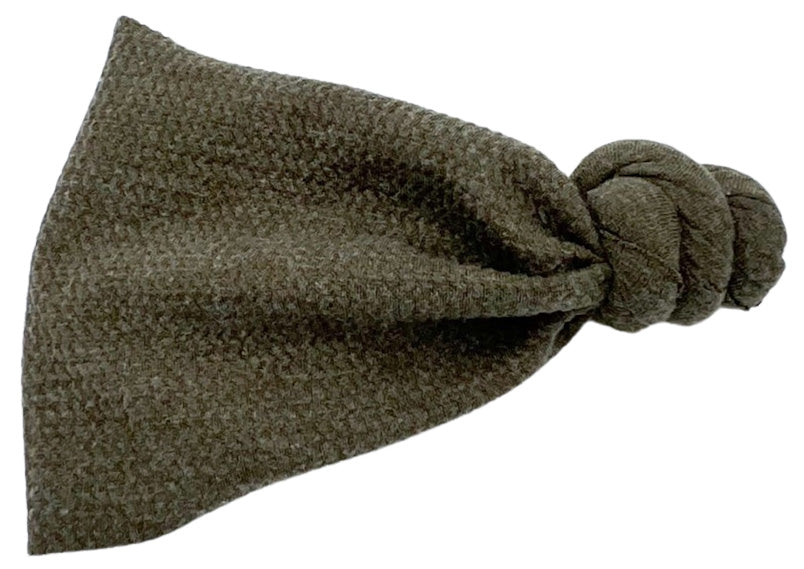 Smoked Olive (Sweater) Top Knot