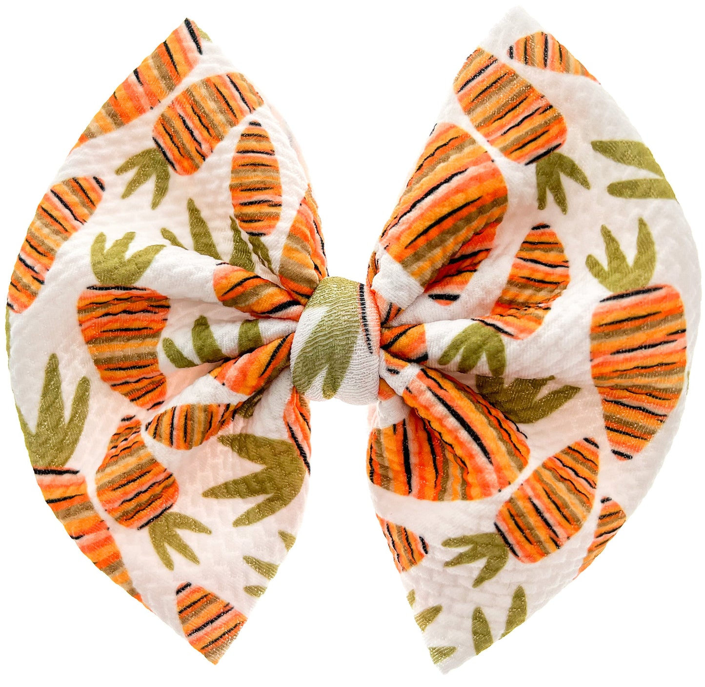 Bunnies Favorite Snack Bullet Bow