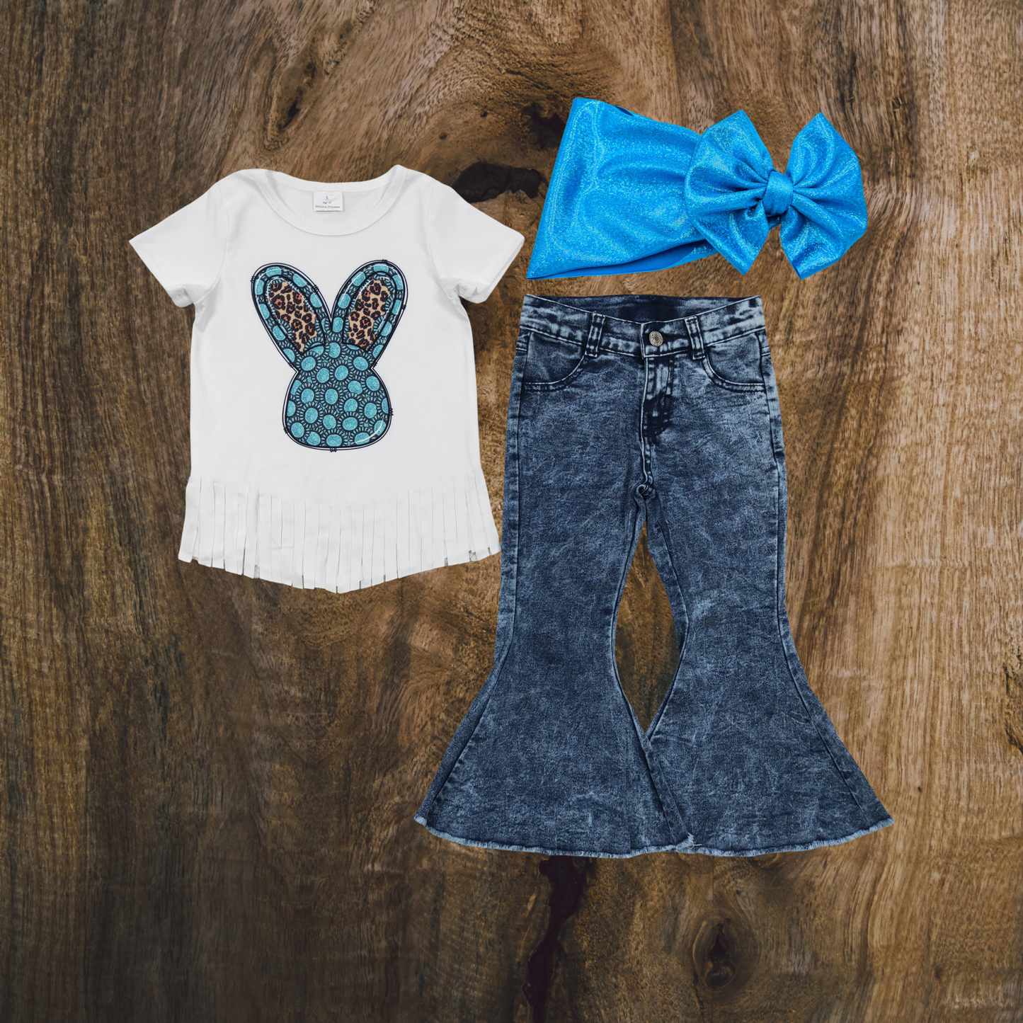 Western Bunny Fringe Set