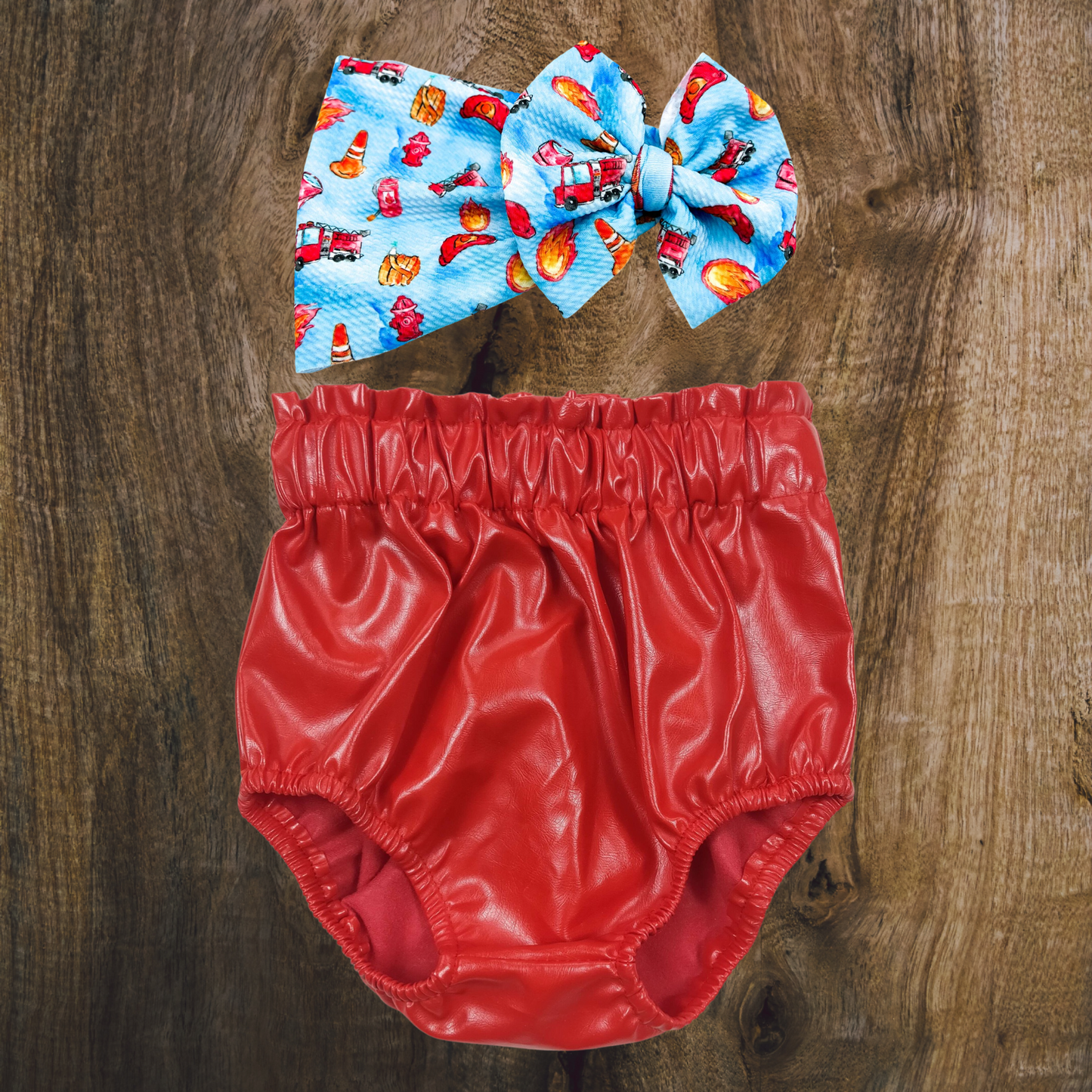 Red Leather Bummies