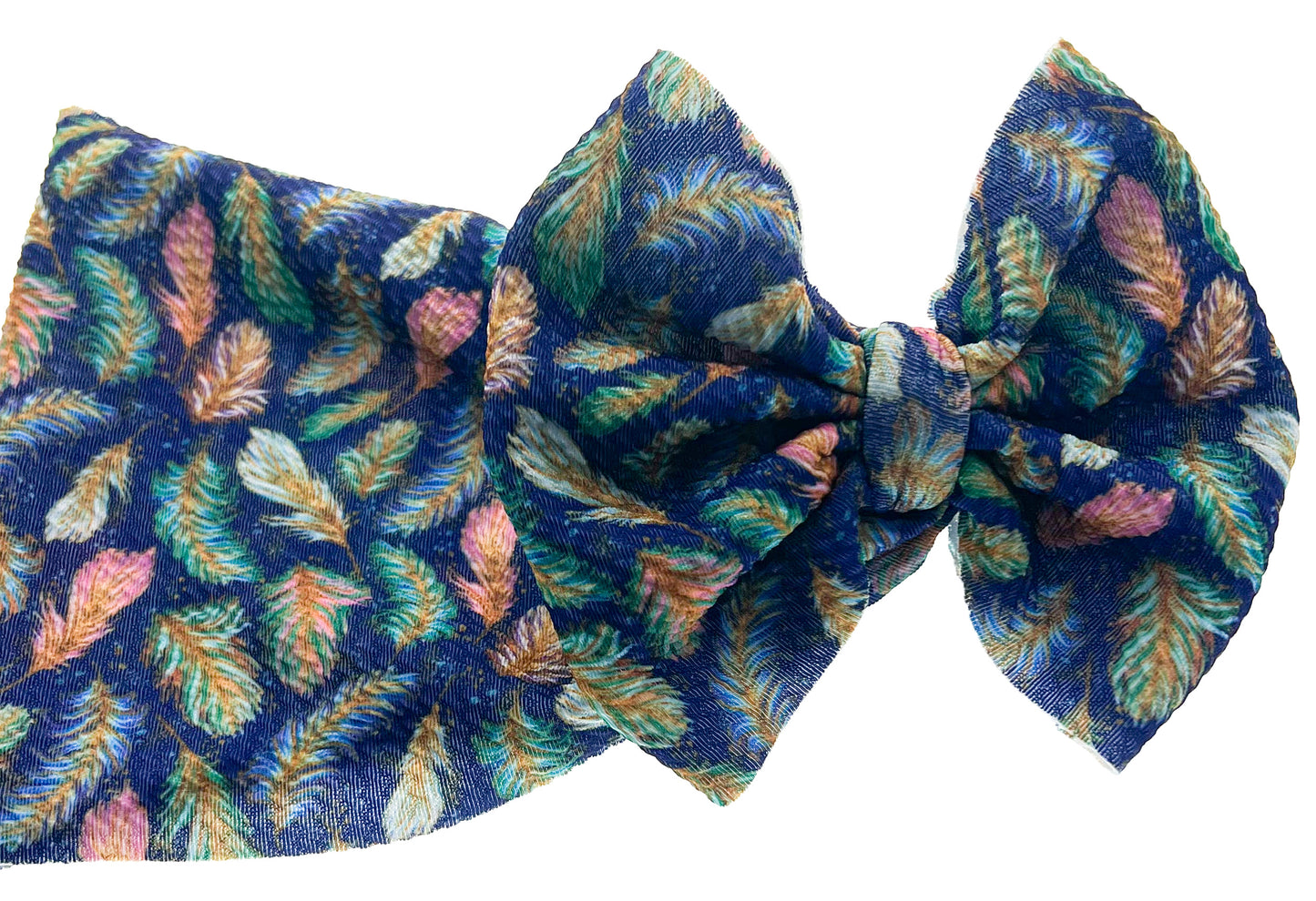 Feather Frenzy Head Wrap