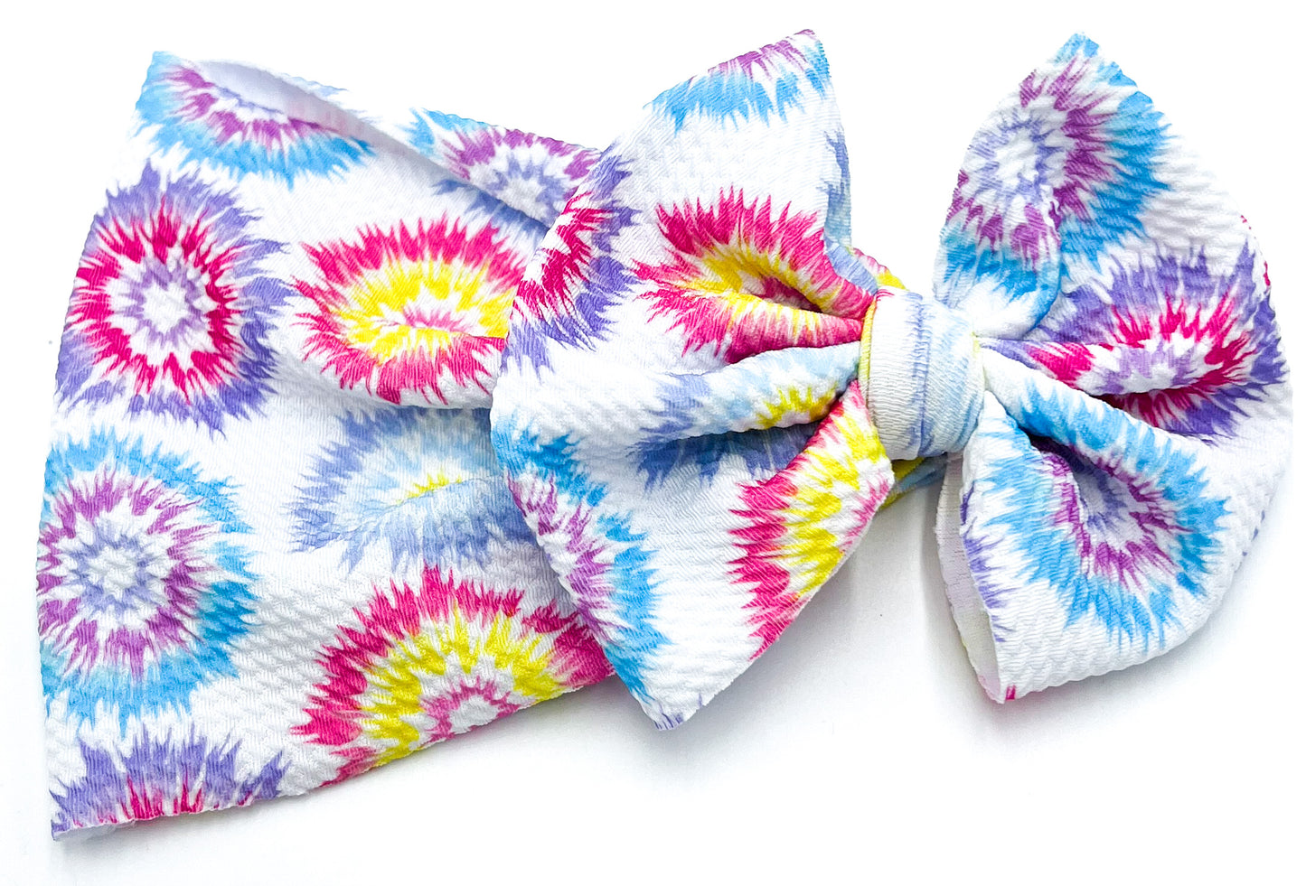 Color Splash Swirls Head Wrap