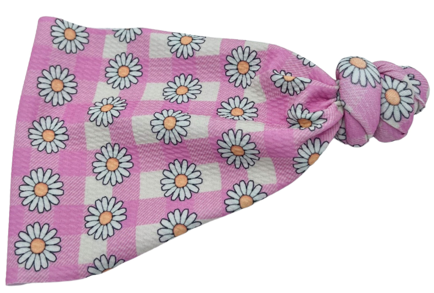 Picnic Daises Top Knot