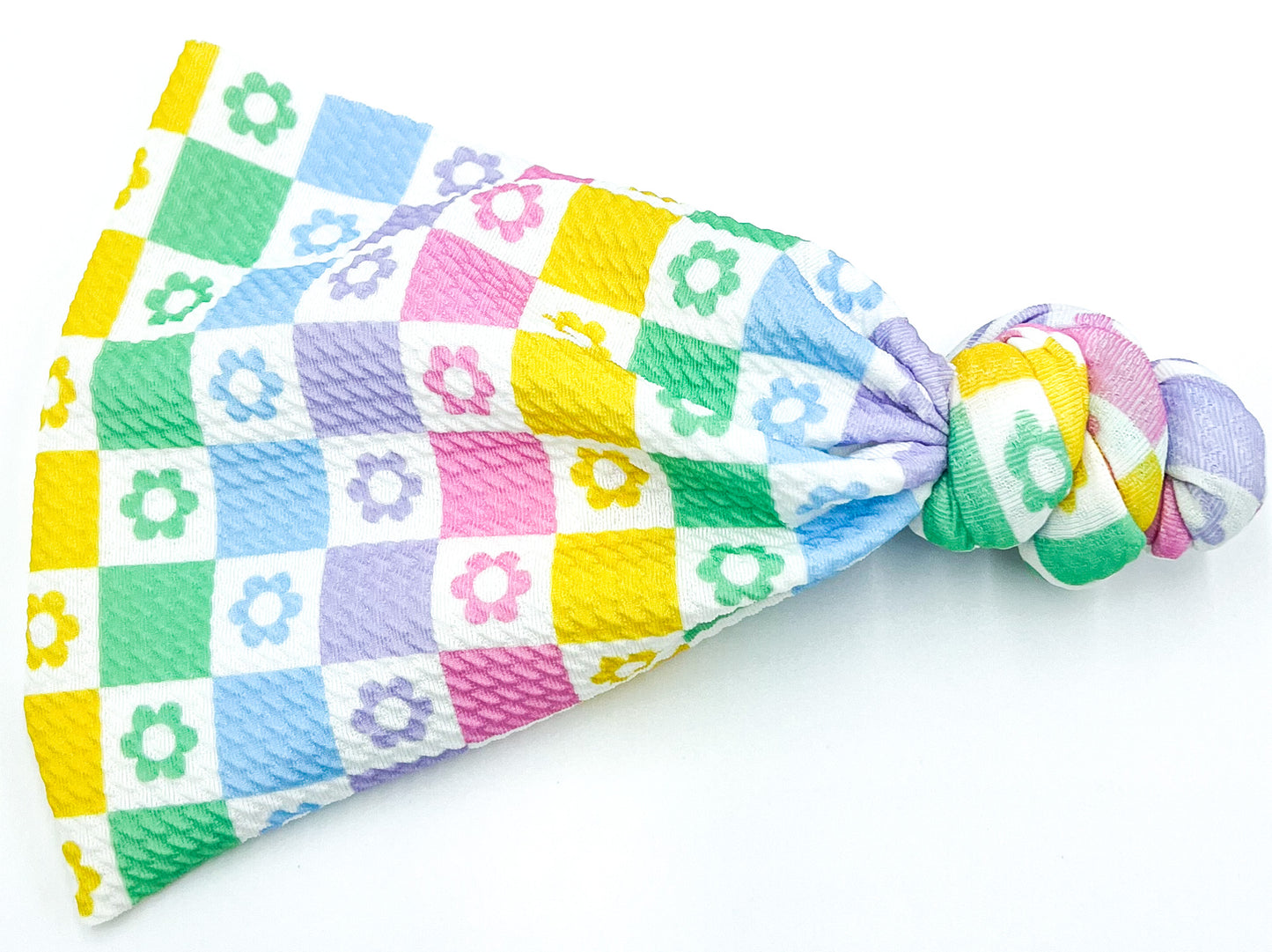 Check Yes For Spring Top Knot