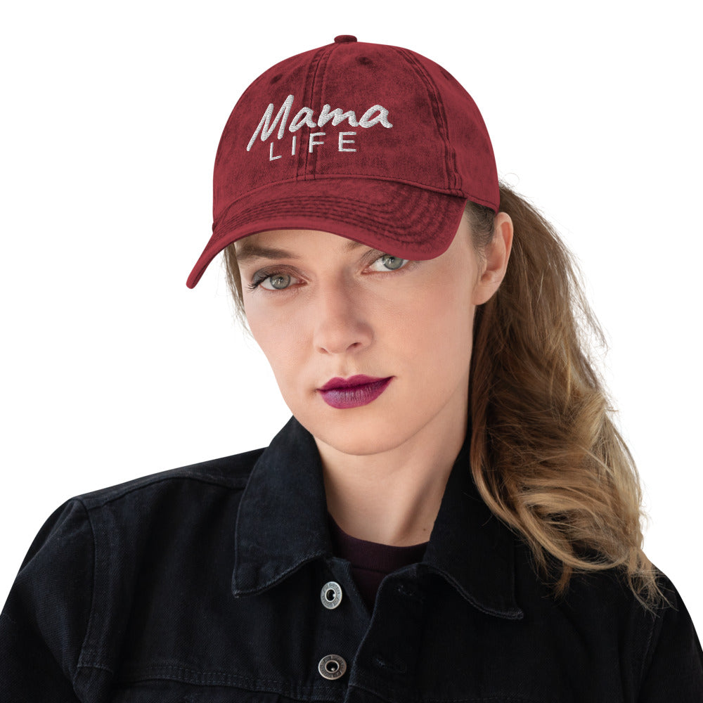 Vintage Mama Life Cap