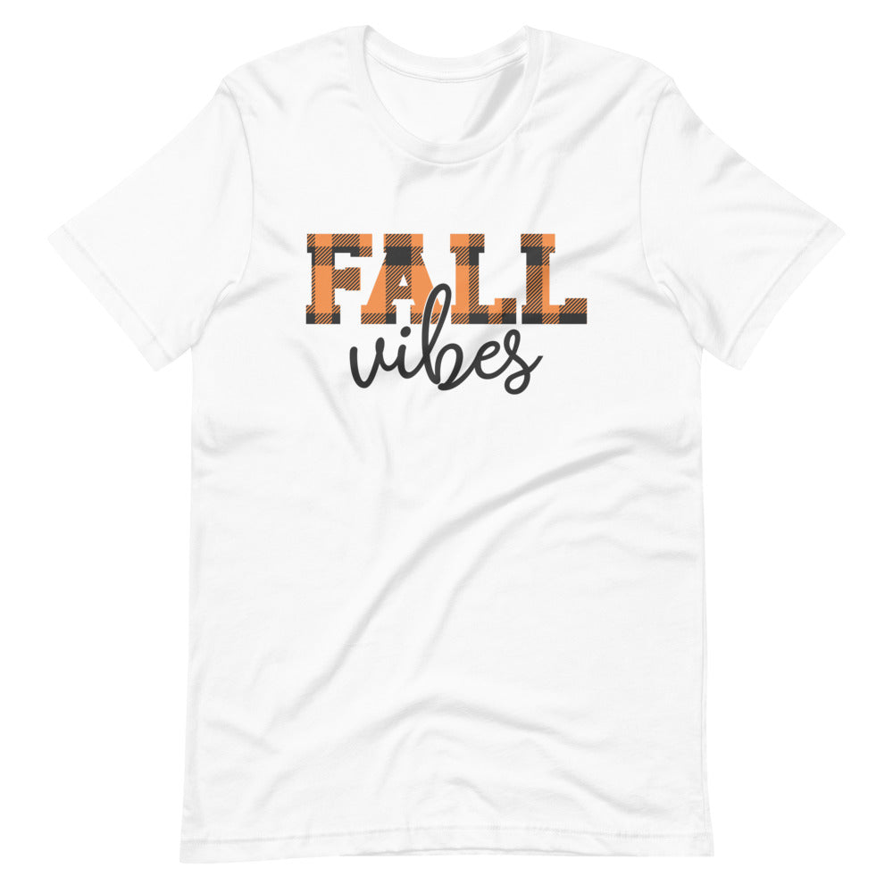 Buffalo Plaid Fall Vibes Tee