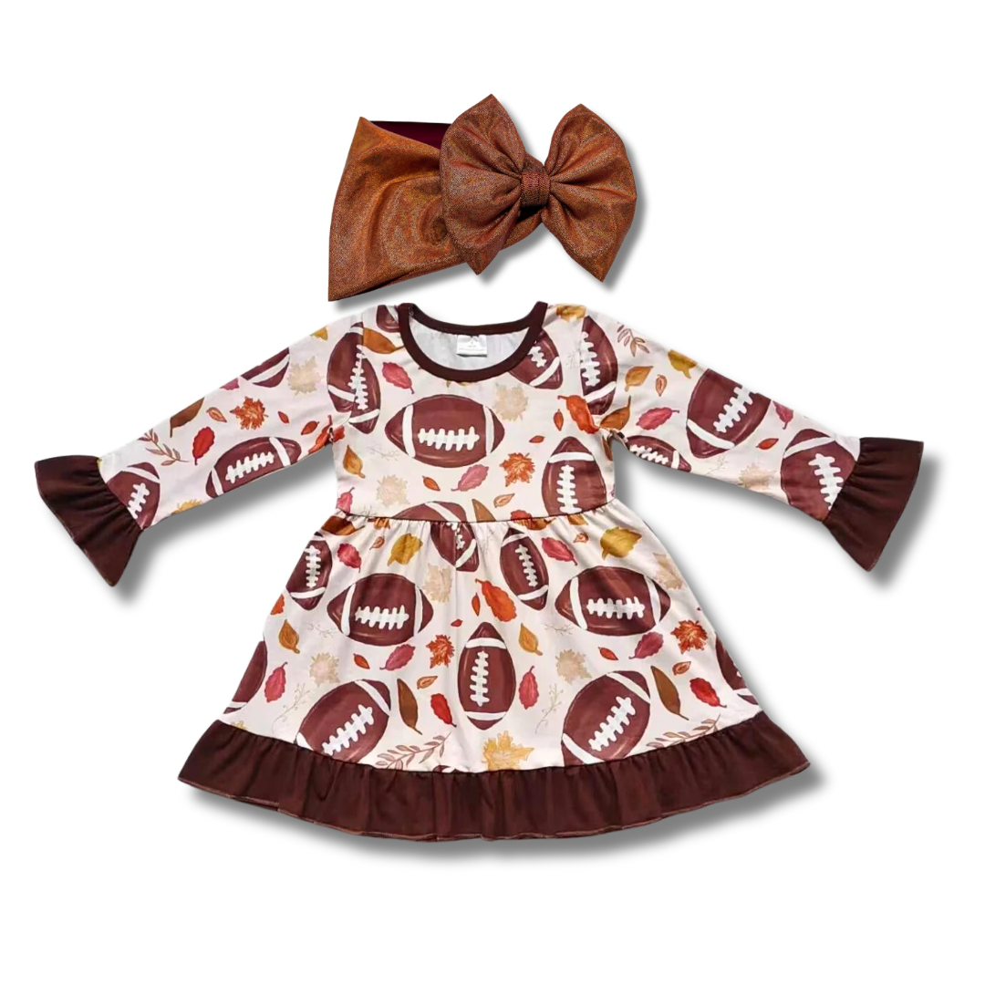 Football In Fall Dress