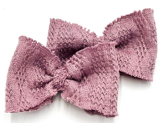 Vintage Purple (Cable Knit) Mini Piggies
