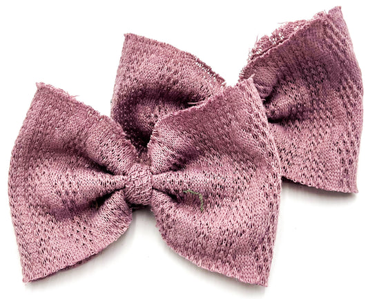Vintage Purple (Cable Knit) Piggies