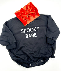 Personalized Sweatshirt Romper