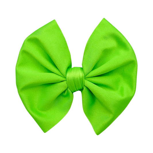 Neon Lime (Swim) Bullet Bow