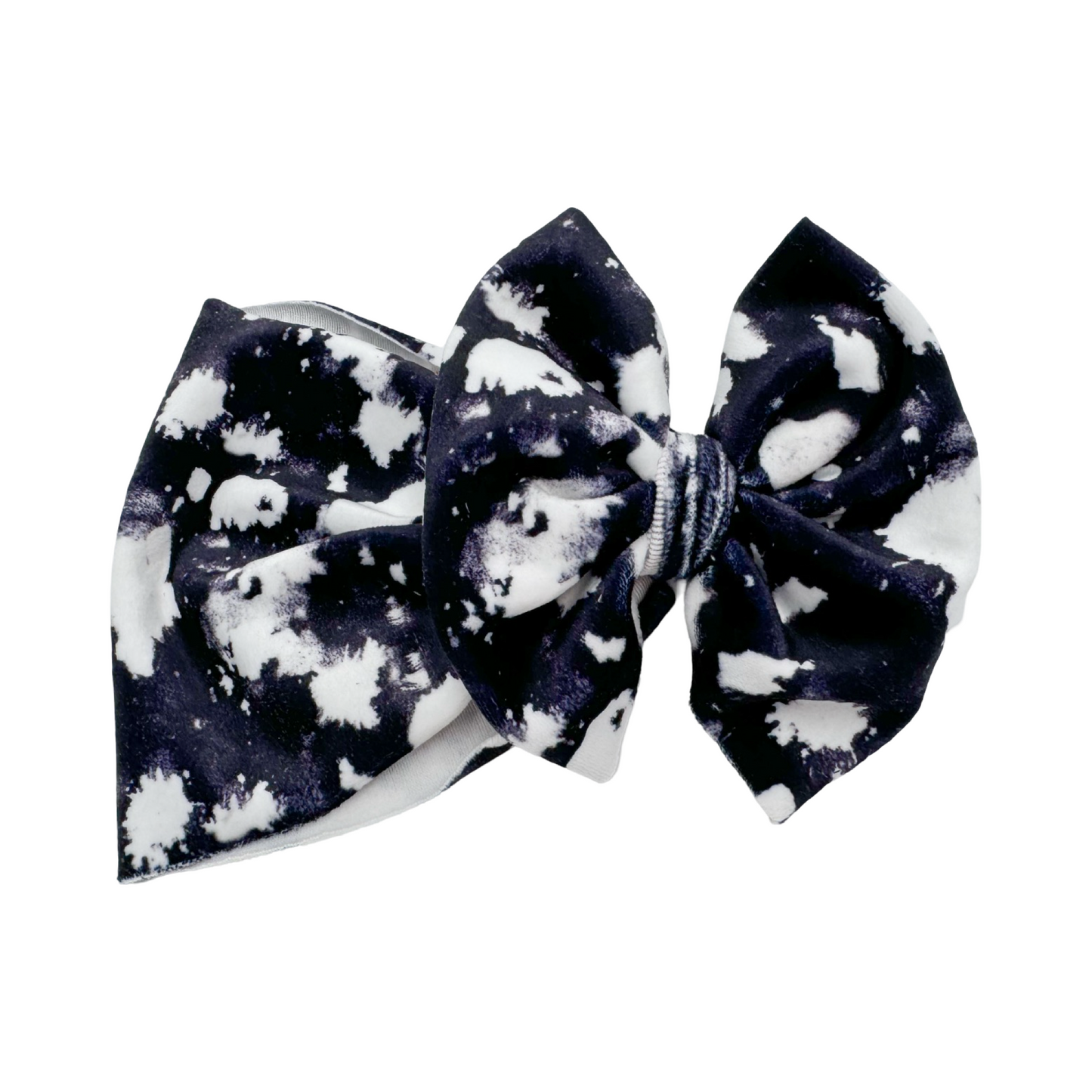 B+W Splatter (Velvet) Head Wrap