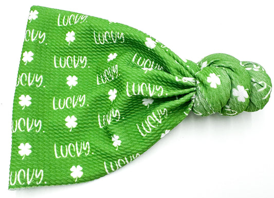 Little Miss Lucky Top Knot