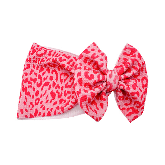 Hot Pink Roar Head Wrap