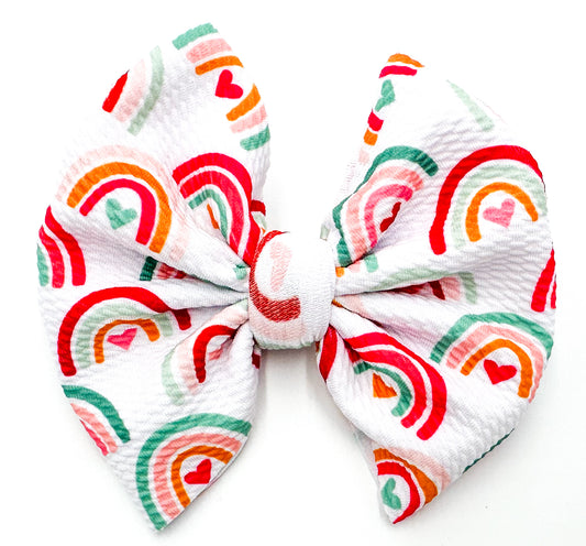 Love Over The Rainbow Bullet Bow