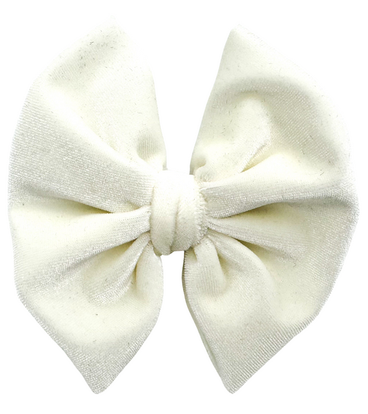 Cozy Cashmere (Velvet) Bullet Bow