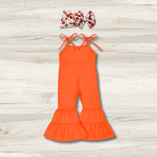 Orange Is Fall Jumpsuit