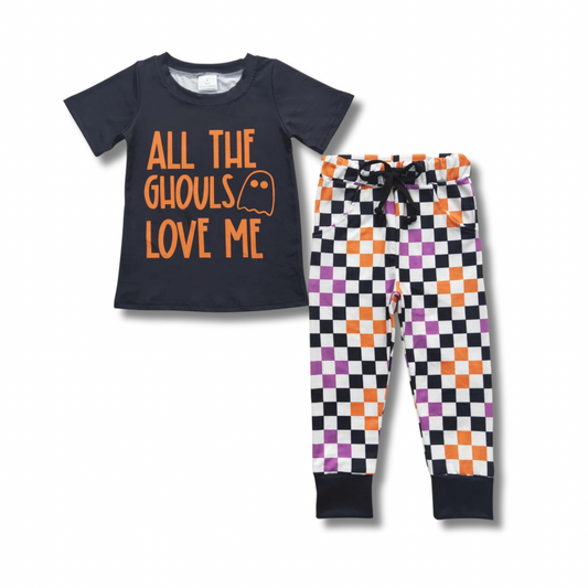 All The Ghouls Love Me Lounge Set