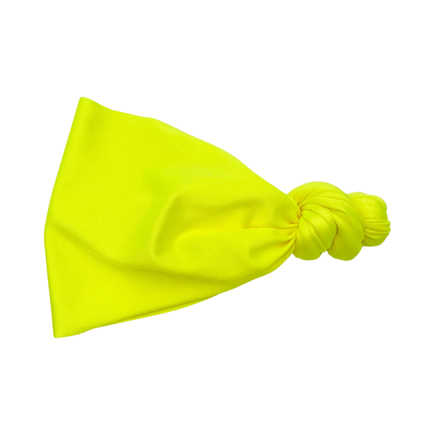 Neon Lemon (Swim) Top Knot
