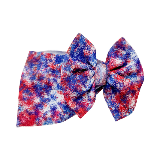 Patriotic Splatter Head Wrap