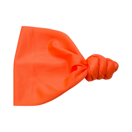 Neon Orange (Swim) Top Knot