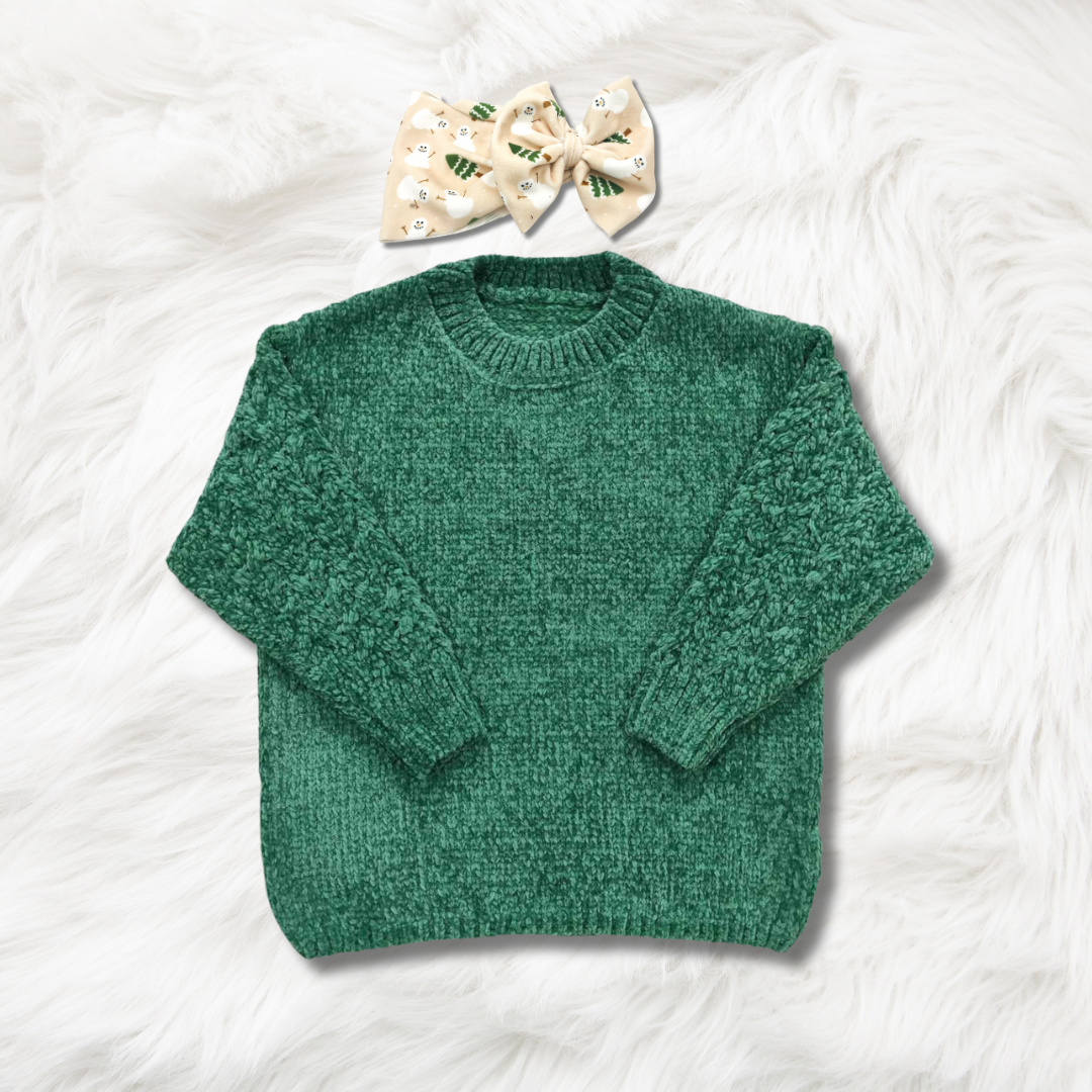 Evergreen Winter Sweater