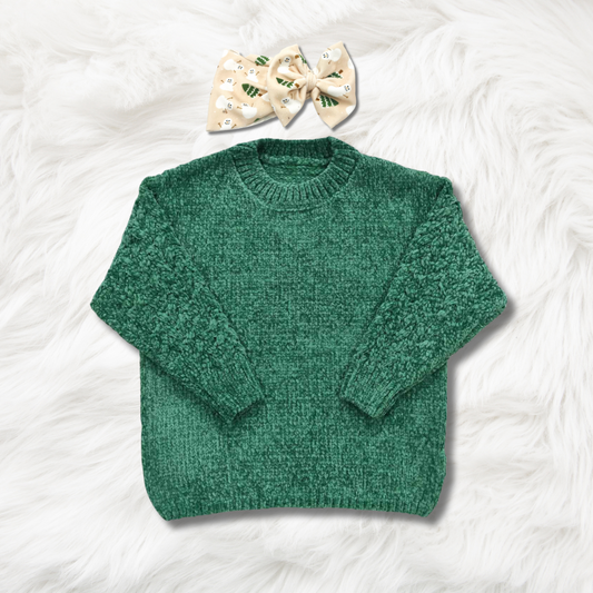 Evergreen Winter Sweater