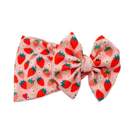 Strawberry Season Head Wrap