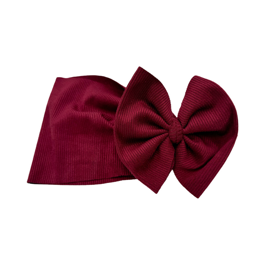 Cranberry Cider (Corduroy) Head Wrap