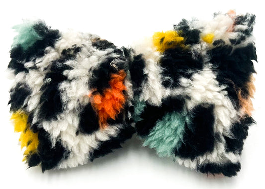 Rainbow Leopard Fuzz (Sherpa) Mini